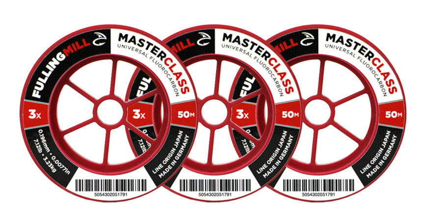Fulling Mill Masterclass Fluorocarbon Tippet 50m – Tactical Fly Fisher