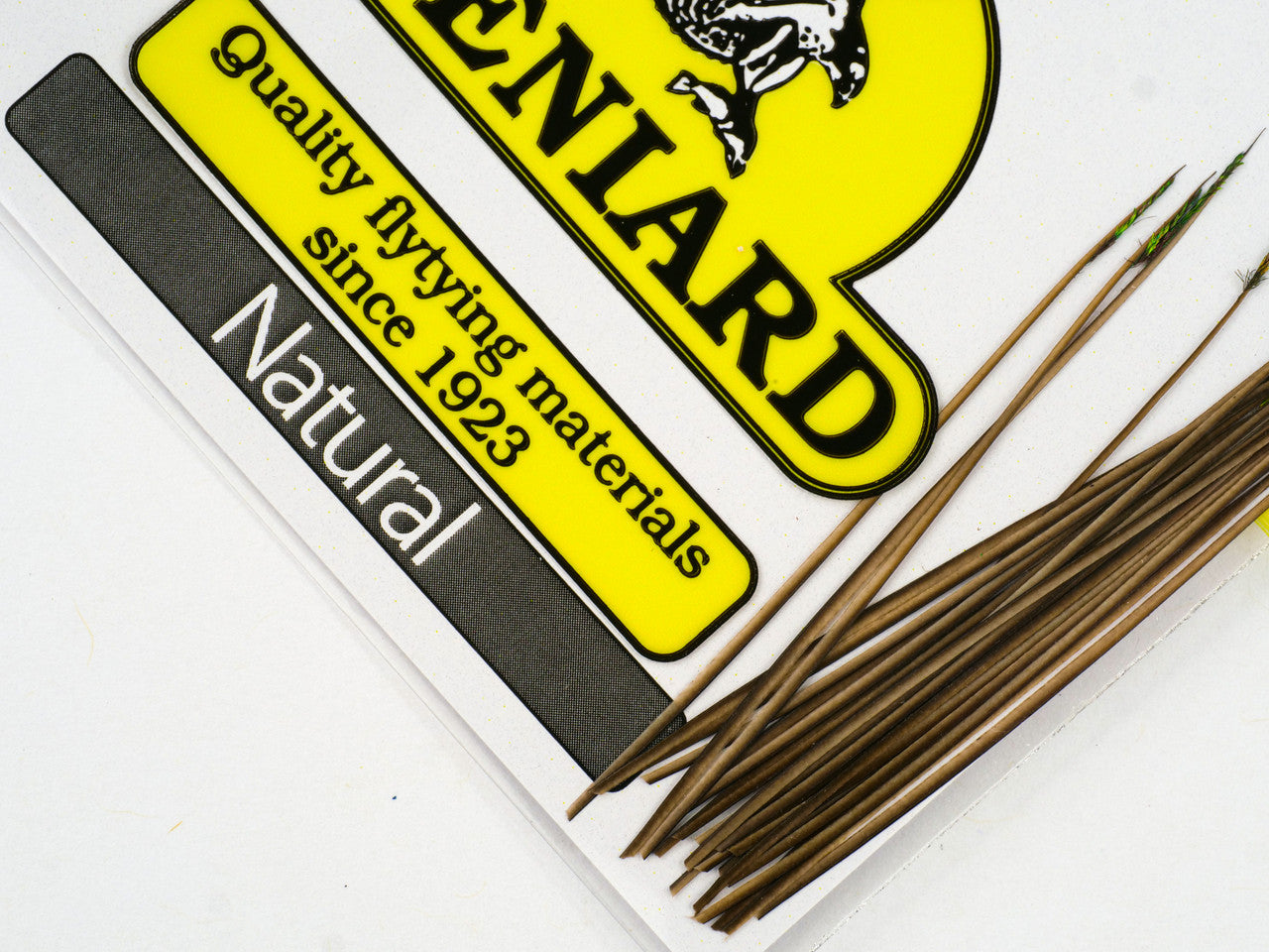 Veniard Hand Stripped Peacock Quills