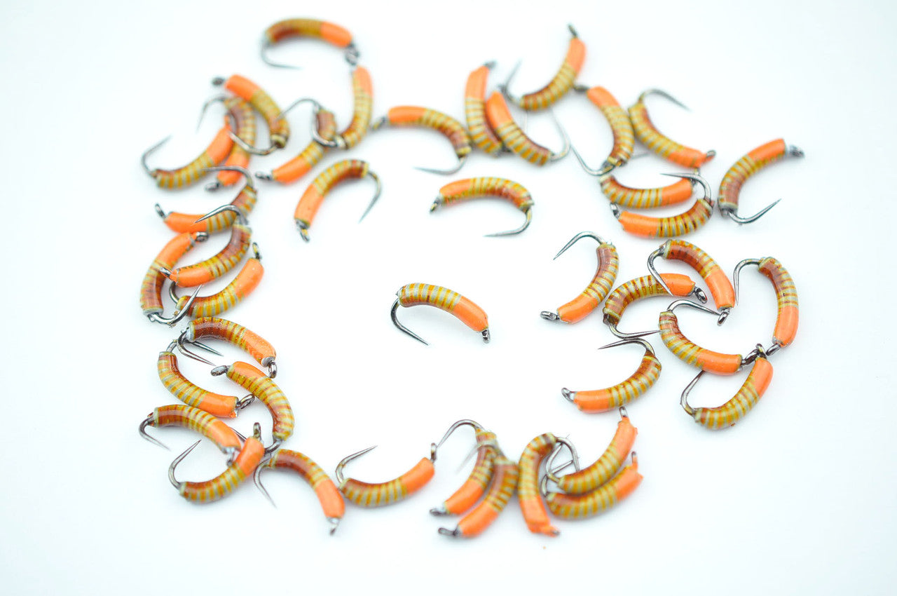 Ceramic Nymph (mustard and orange)