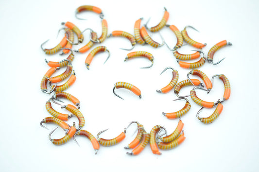 Ceramic Nymph (mustard and orange)
