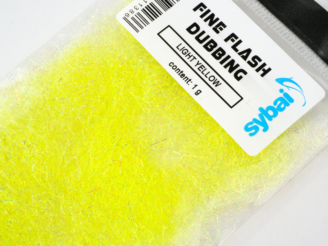 Light Yellow Sybai Fine Flash Dubbing