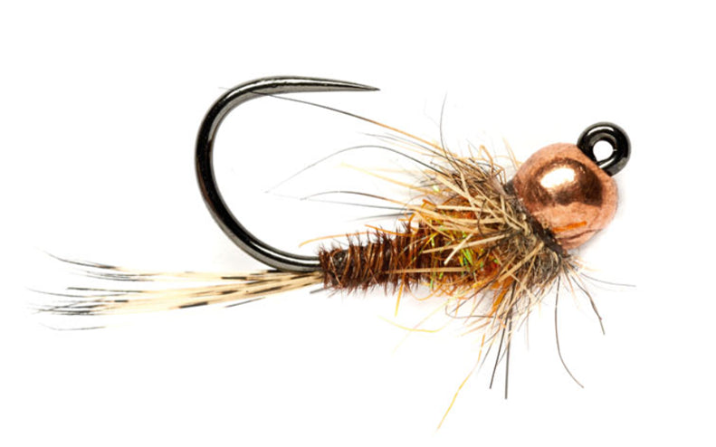 Orange Hot Spot Pheasant Tail