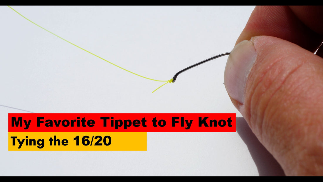 My Favorite Tippet to Fly Knot: Tying the 16/20