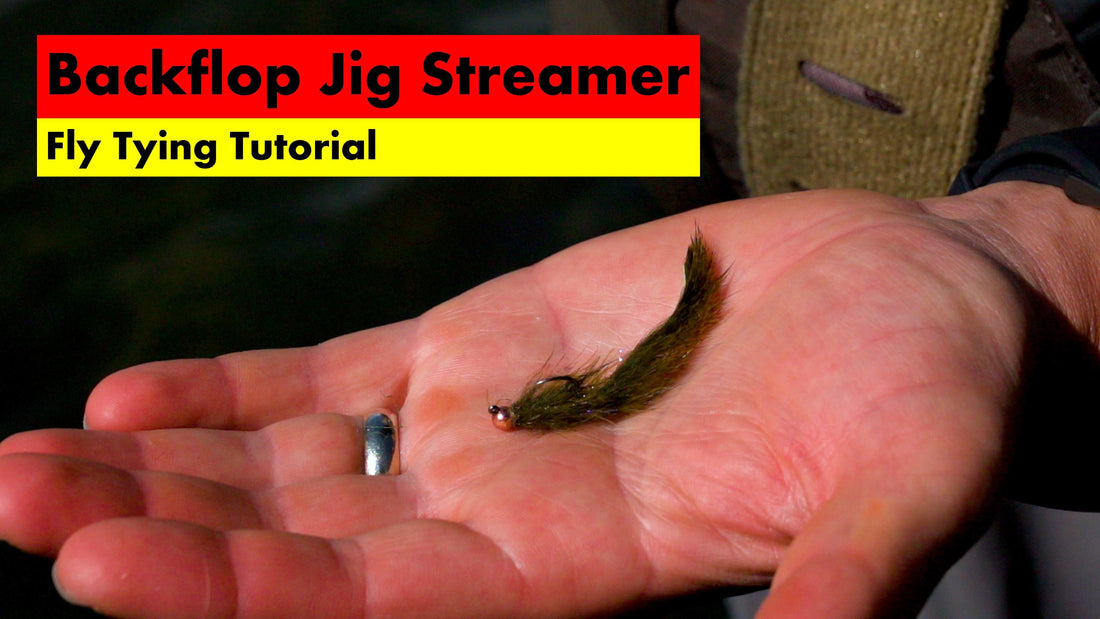 Backflop Jig streamer fly tying tutorial