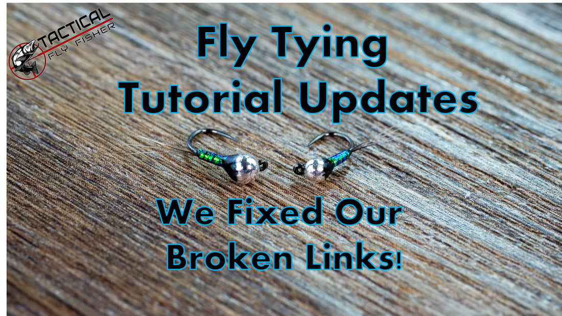 Updated Materials Links for Fly Tying Tutorials