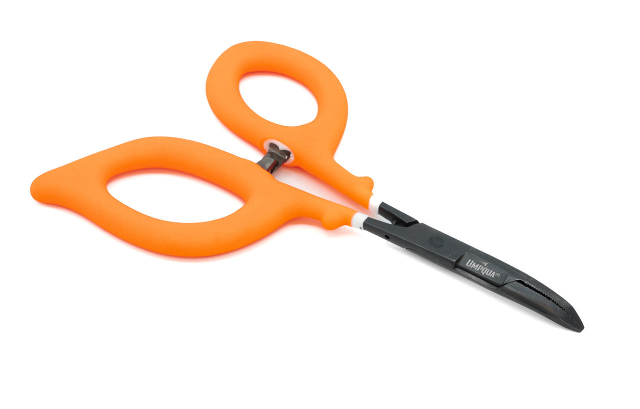 Umpqua 6" River Grip Precision Series Scissor Clamp Curved