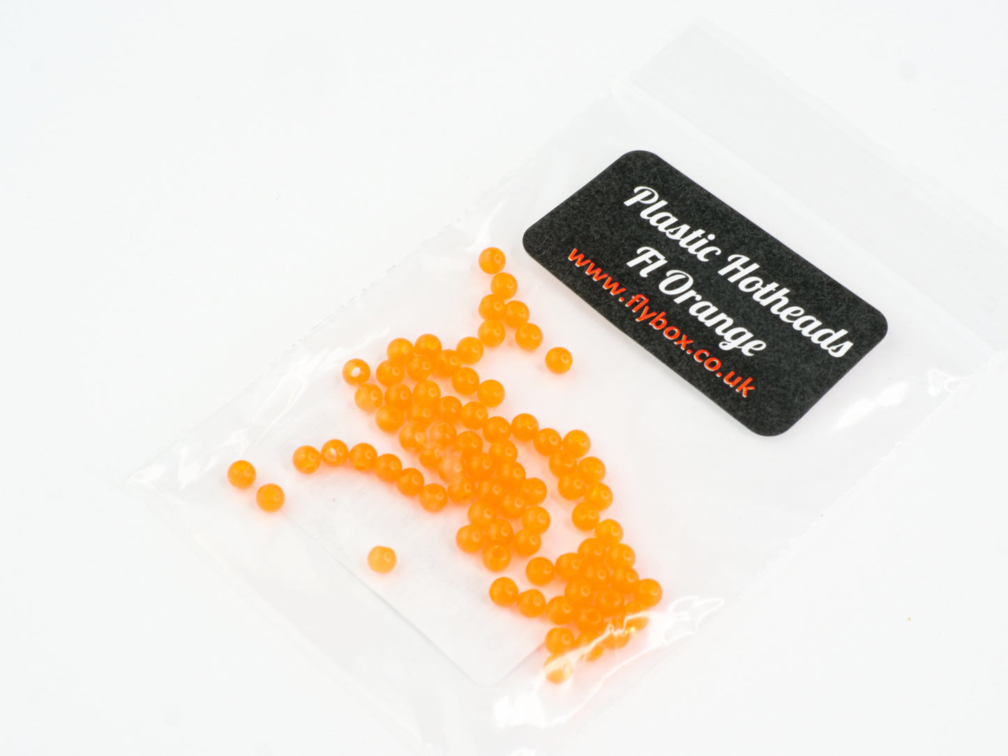 Flybox UK plastic fly beads (~3 mm)