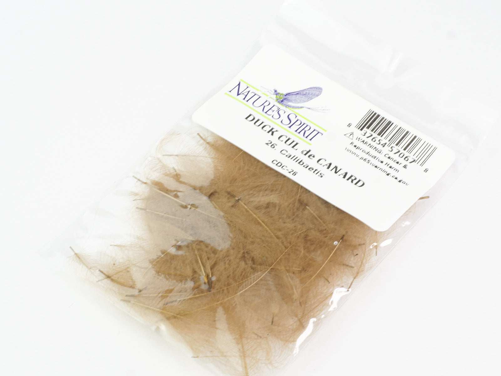 1g Duck Cul De Canard (CDC) Feathers – Red / Red – Fly Tying Material