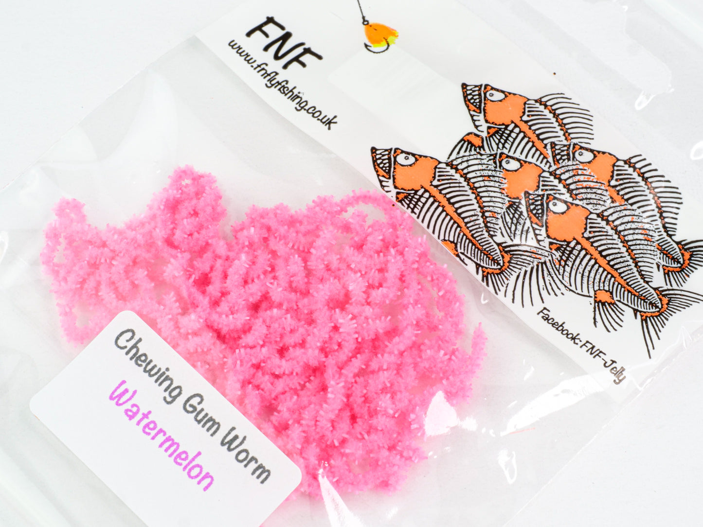 Frozen North Fly Fishing Chewing Gum Worm Chenille (3mm)
