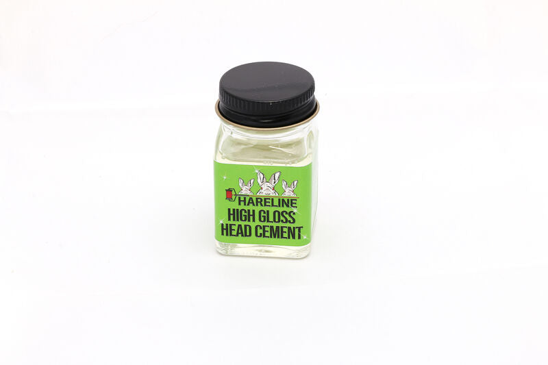 Hareline High Gloss Head Cement 1oz