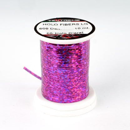 Textreme Holographic Fibers (Spooled Holographic Tinsel)