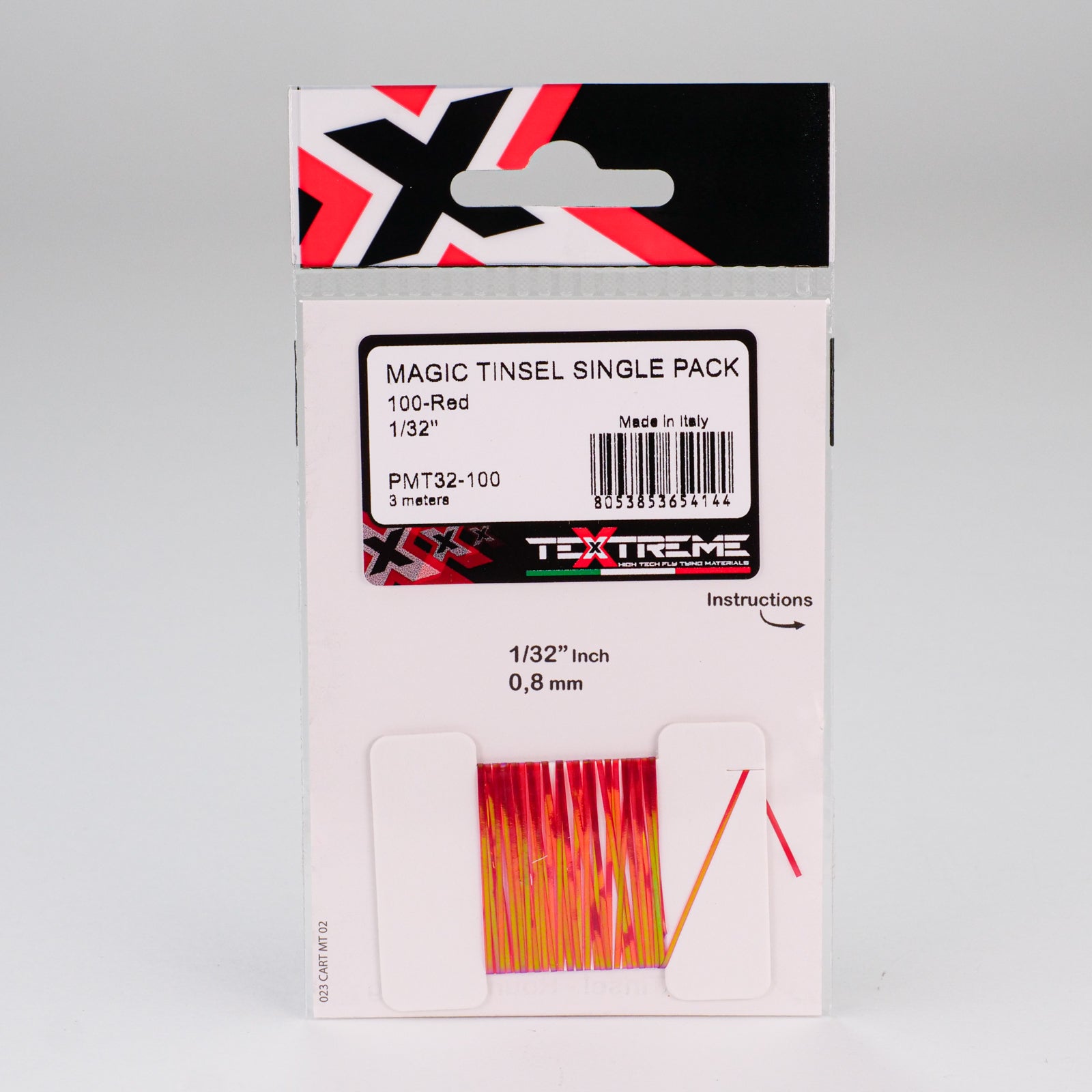 Chenille Textreme Neon Opaque 10 Mm - Performance Pêche