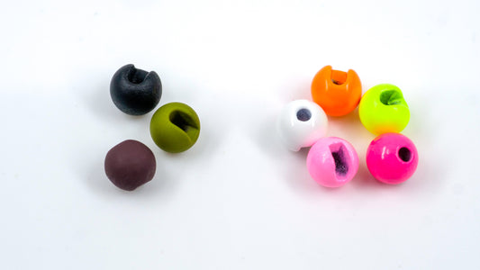 Tactical Fly Fisher Slotted Beads (Painted/Matte Colors)