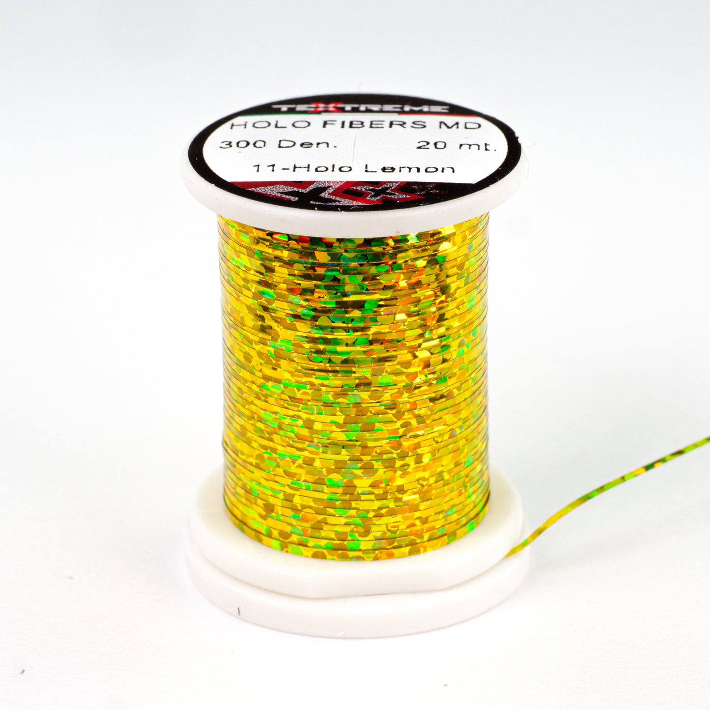 Textreme Holographic Fibers (Spooled Holographic Tinsel)