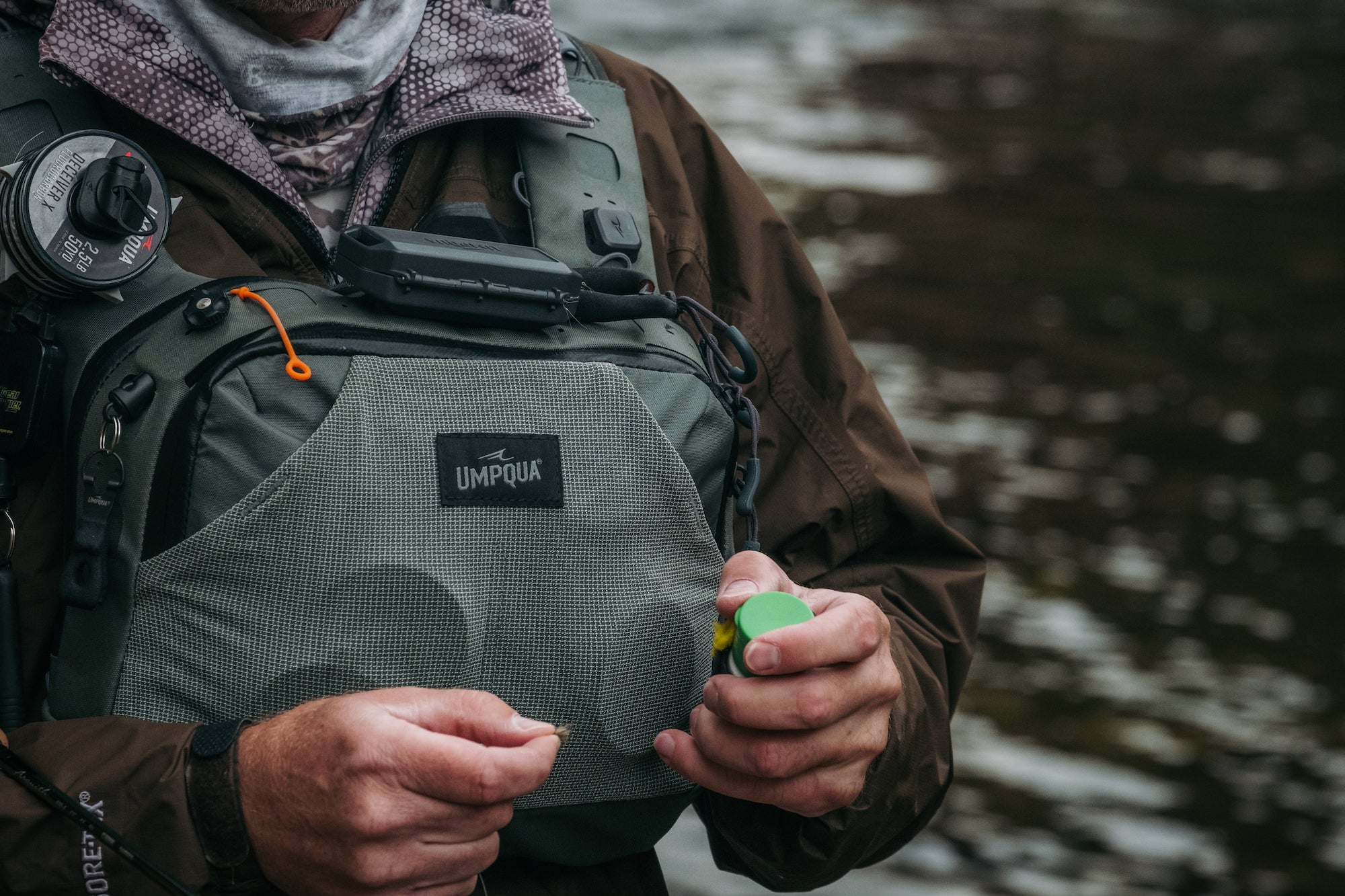 peak セット Umpqua Swiftlink Overlook Chest Pack – Tactical Fly Fisher