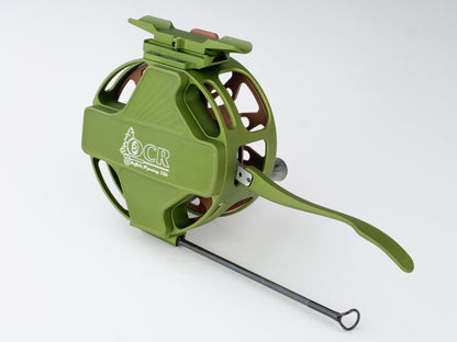 automatic fly fishing reel for sale JMC Yoto Semi-Automatic Frosty Fly machined ARBOR XL brings tested performance to an upgraded package for the most demanding of anglers. Wholesale Graphite Automatic Fly Reel