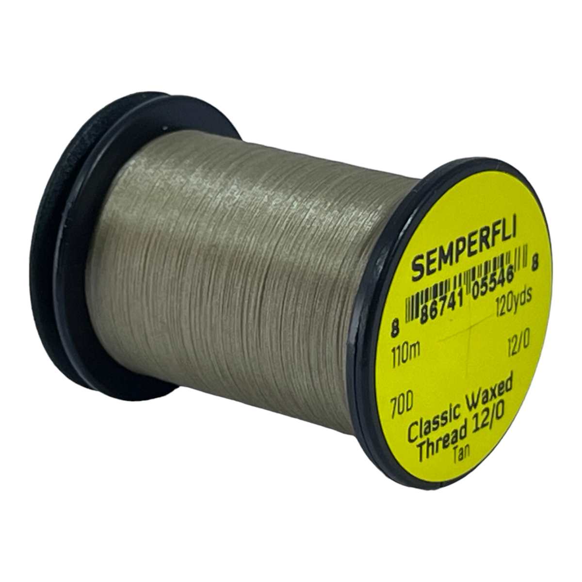 Semperfli Classic Waxed Thread 12-0 (120 yard spool)