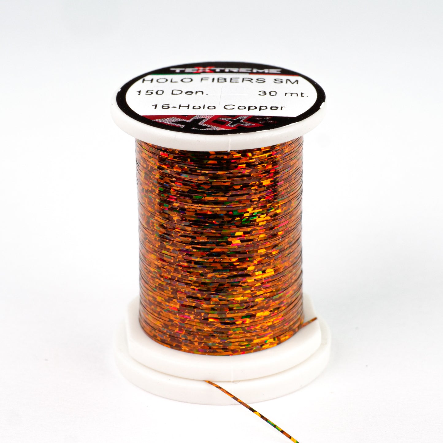 Textreme Holographic Fibers (Spooled Holographic Tinsel)