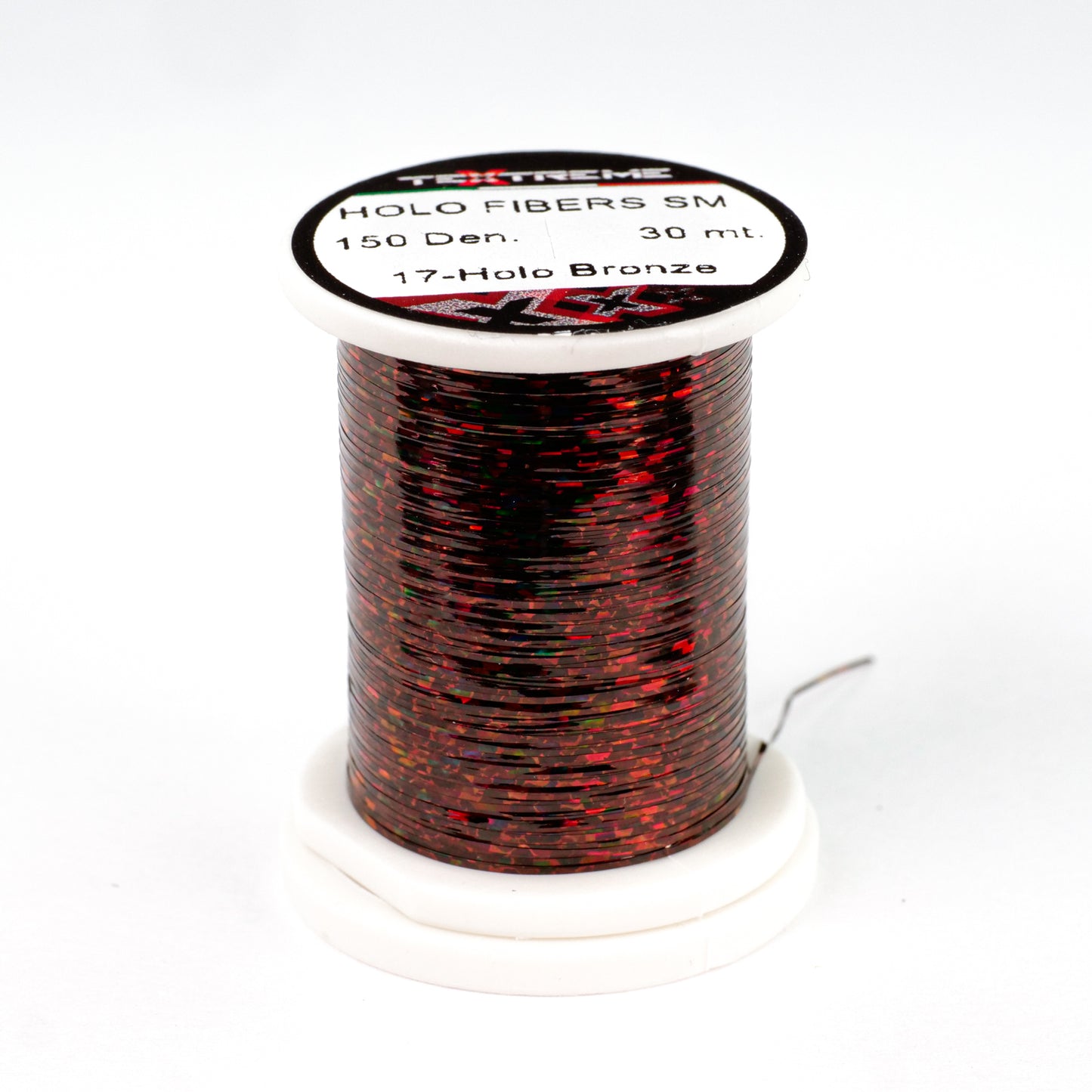 Textreme Holographic Fibers (Spooled Holographic Tinsel)