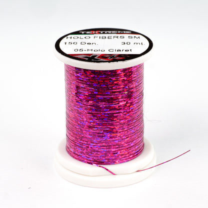 Textreme Holographic Fibers (Spooled Holographic Tinsel)