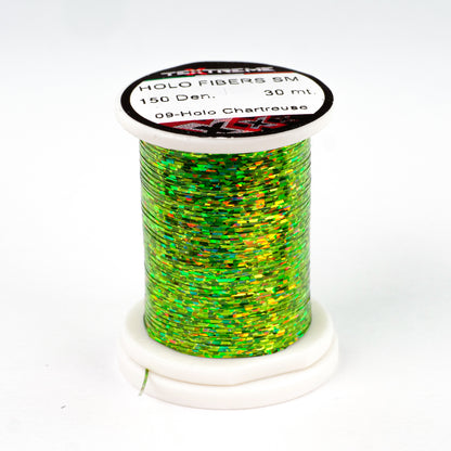 Textreme Holographic Fibers (Spooled Holographic Tinsel)