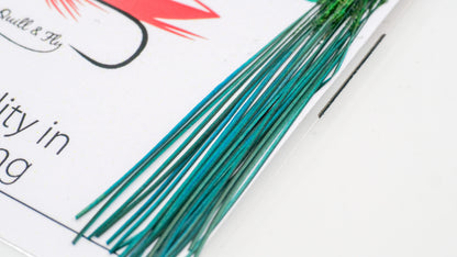 Polish Stripped Peacock Quills