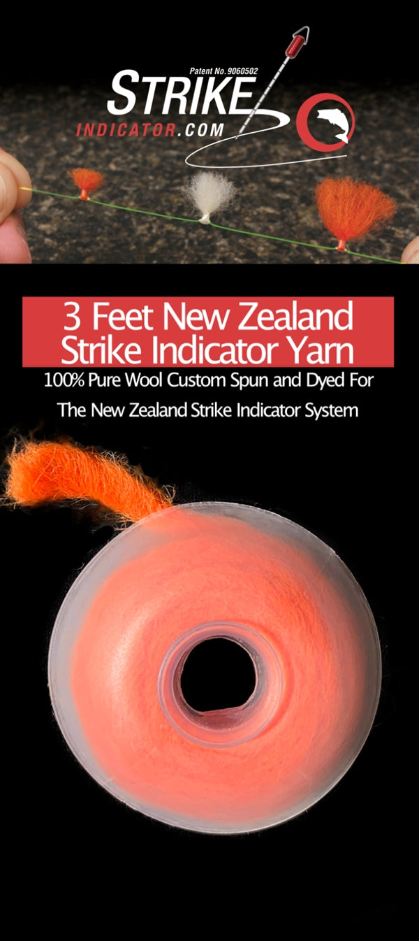 NZ Strike Indicator Wool – Manic Tackle Project