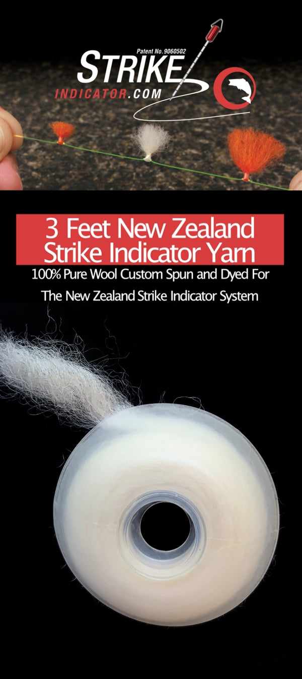 New Zealand Strike Indicator Wool – Lively Legz Fly Fishing