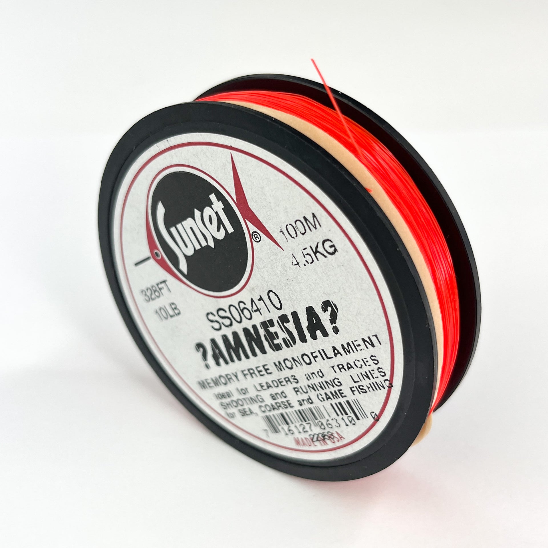 6lb red mono fishing line Amnesia Monofilament – Tactical Fly Fisher