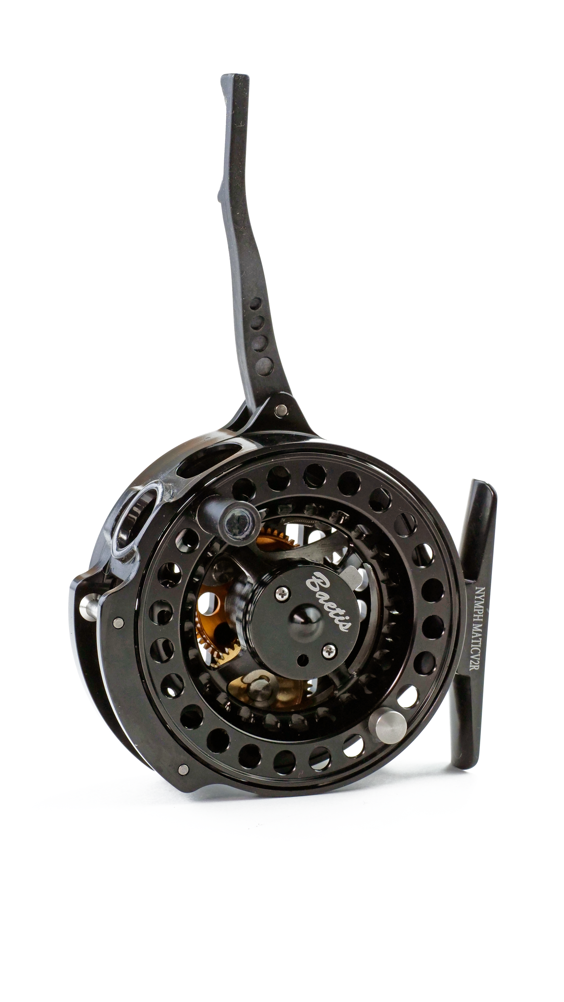 Aventik Automatic Fly Fishing Reel Super Light Nymph Fishing Reel European  Design Graphite Fly Reel with Extro Spool Mesh Bag