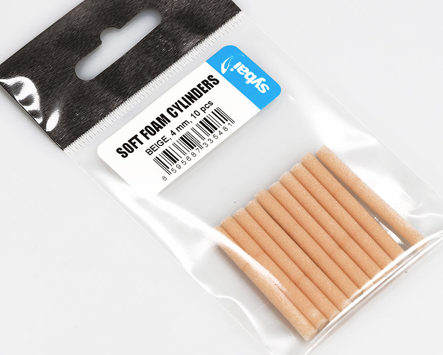 Sybai Soft Foam Cylinder Booby Eyes (4mm, 5mm, 7mm)