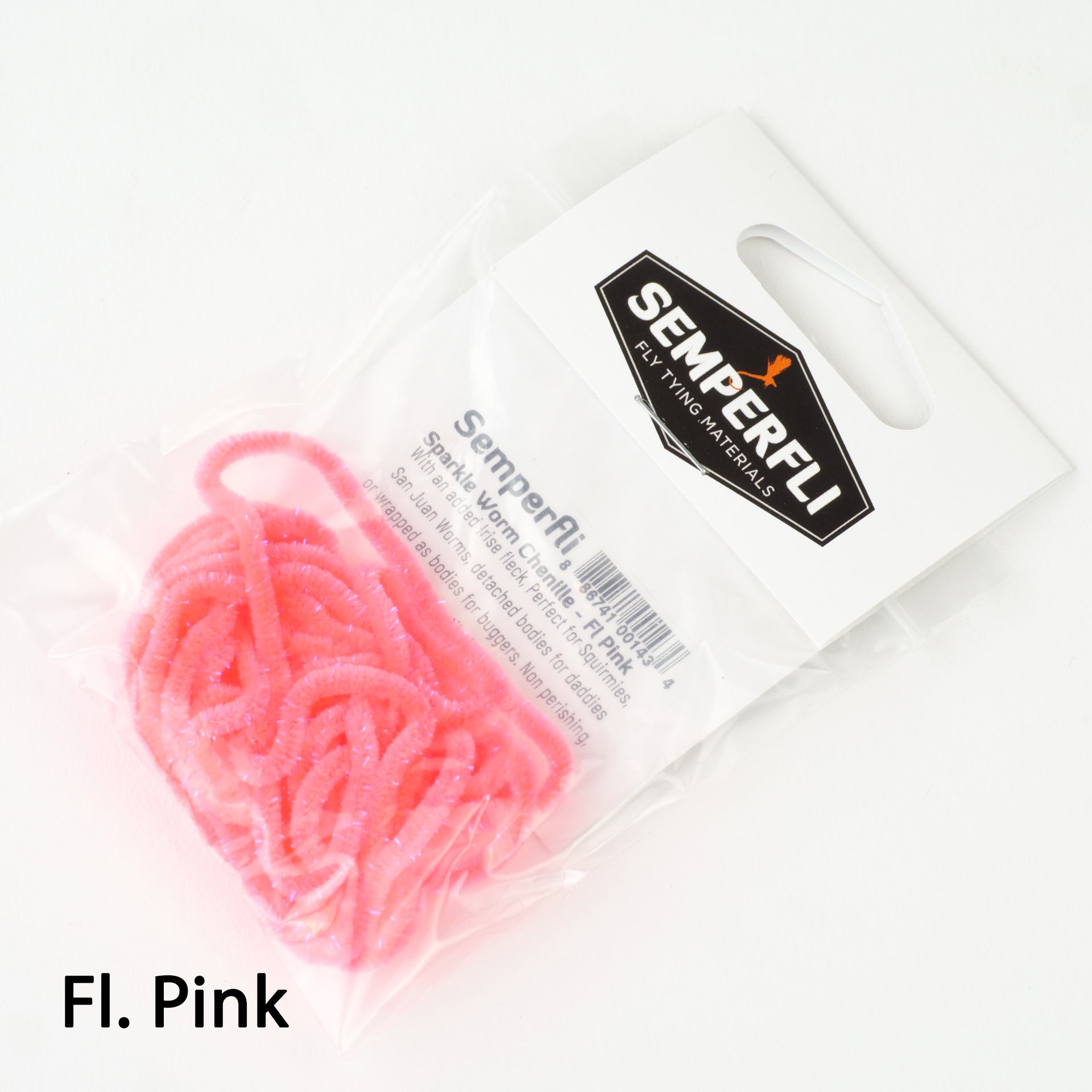Semperfli Worm Chenille Pink - Main Image