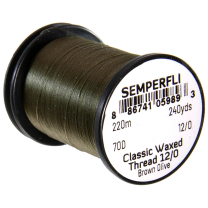 Semperfli Classic Waxed Thread 12-0 (240 yard spool)