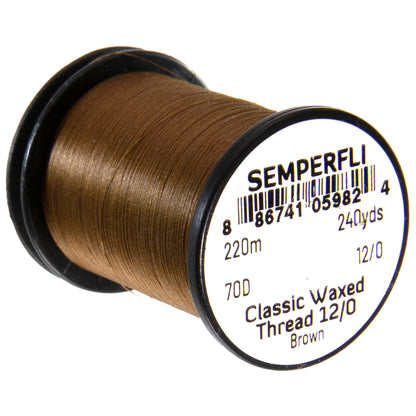 Semperfli Classic Waxed Thread 12-0 (240 yard spool)