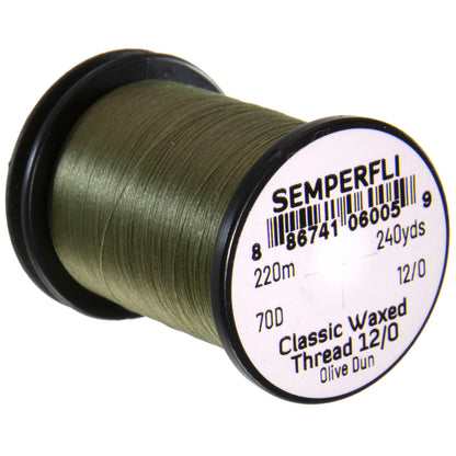 Semperfli Classic Waxed Thread 12-0 (240 yard spool)