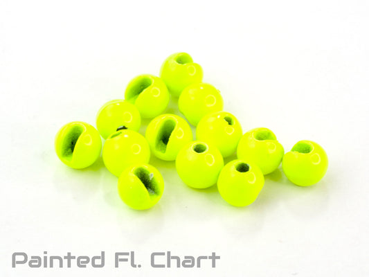 Slotted Beads (Painted/Matte Colors)