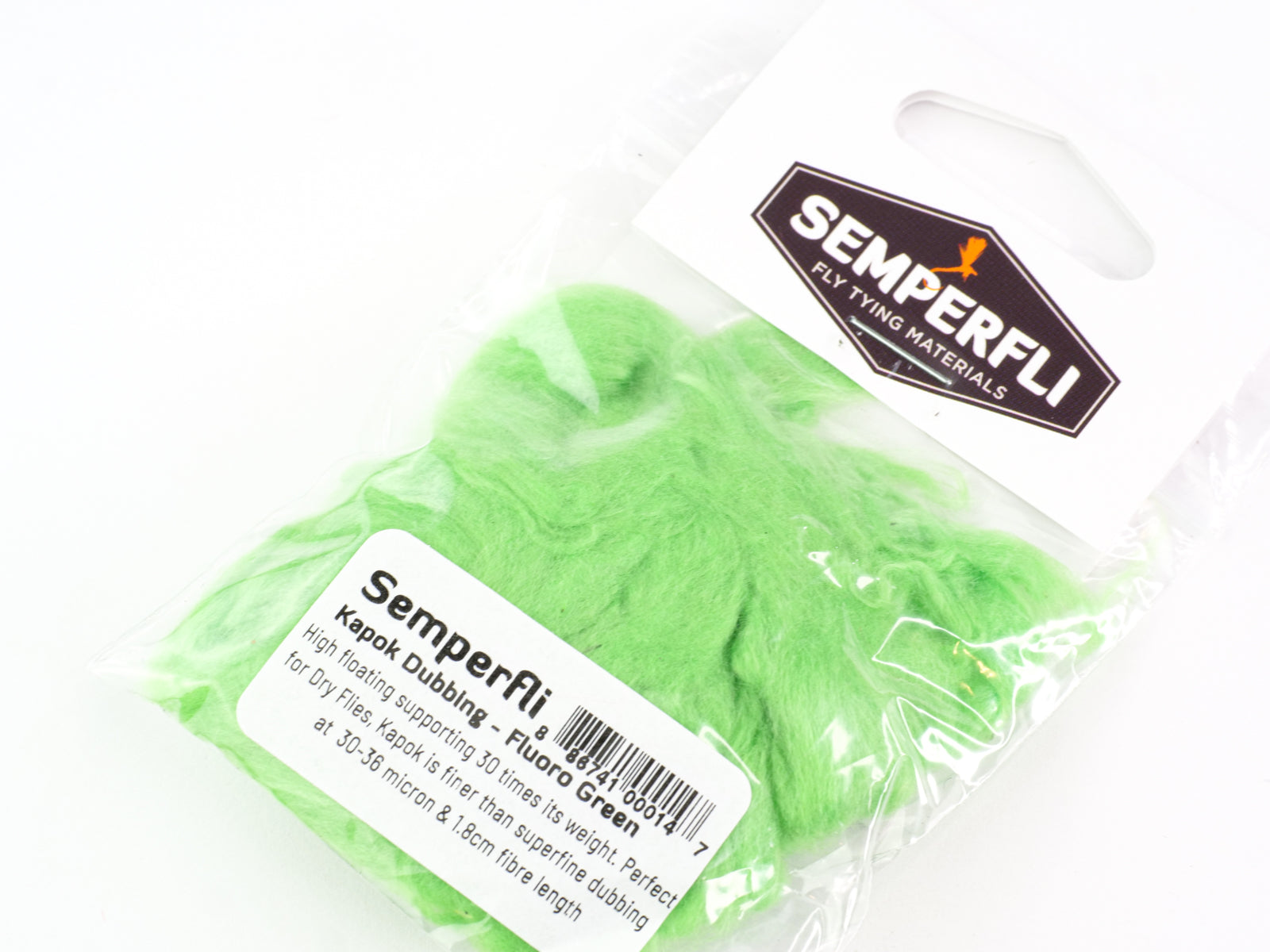Semperfli Kapok Natural Hollow Fibre Dubbing Selection Pack – Fly Tying Body Material