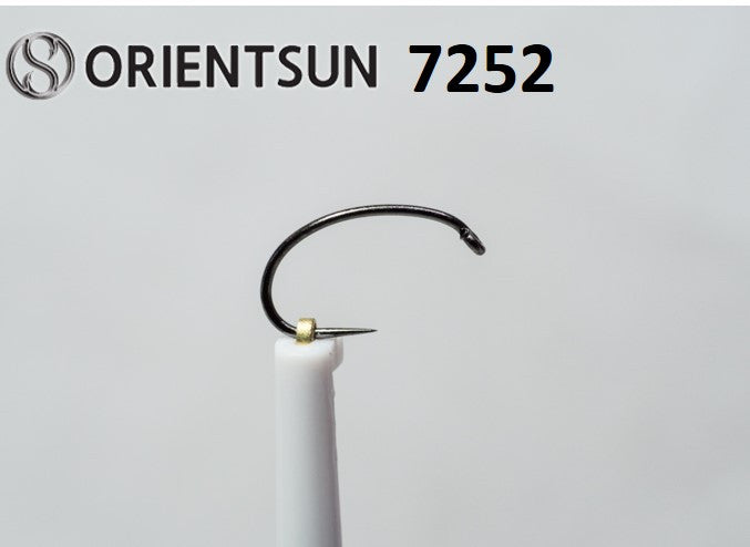 Orientsun 7252 Barbless Light Wire Scud-Caddis-Czech Nymph Hooks