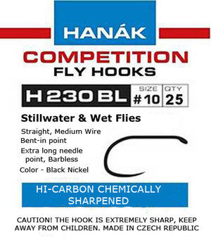 Hanak 230 BL nymph-wet fly hook
