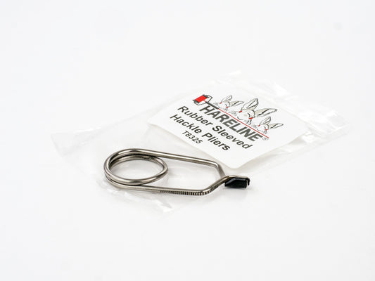 Hareline Rubber Sleeved Hackle Plier