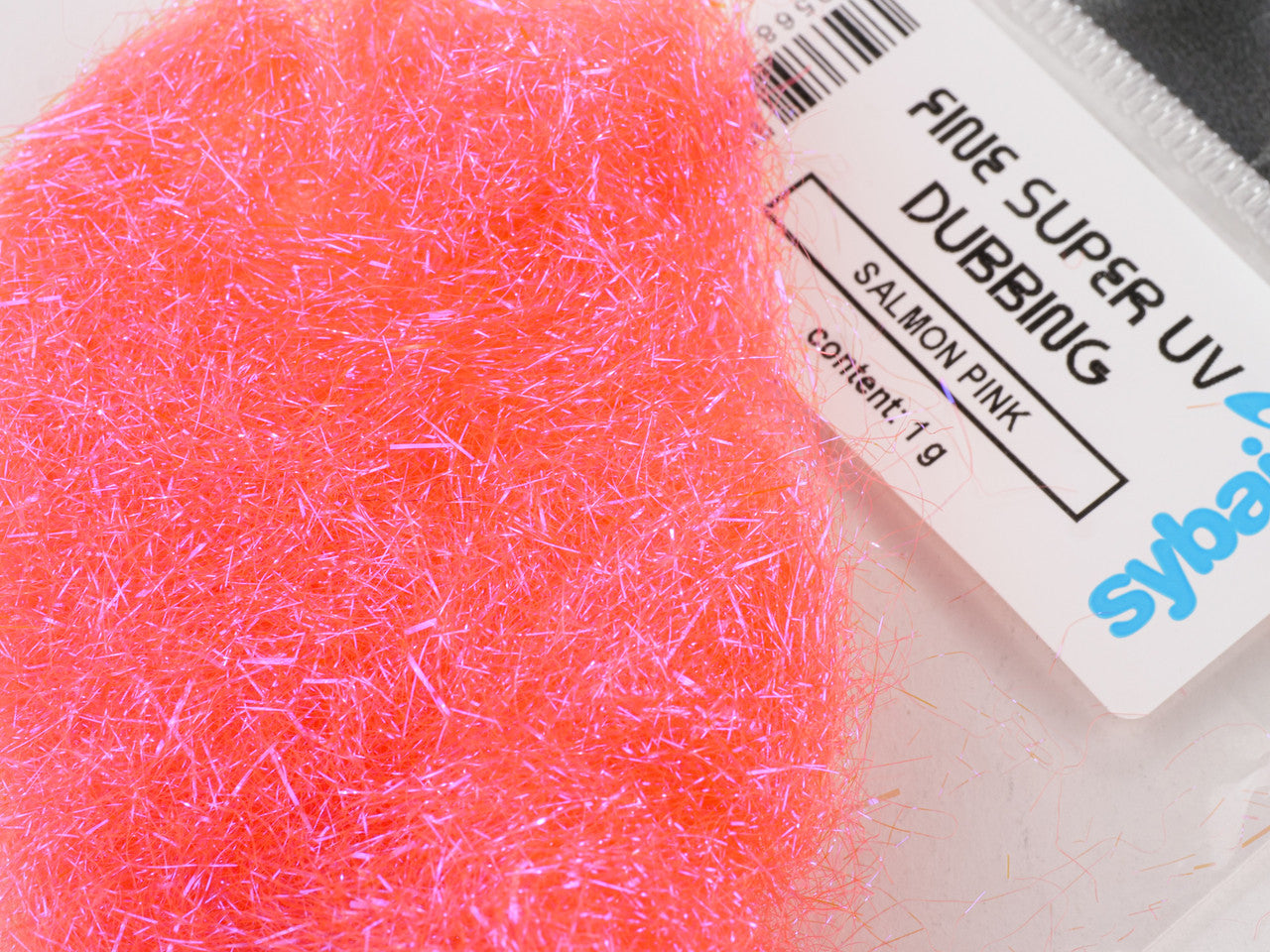 Salmon Pink Fine Super UV Dubbing