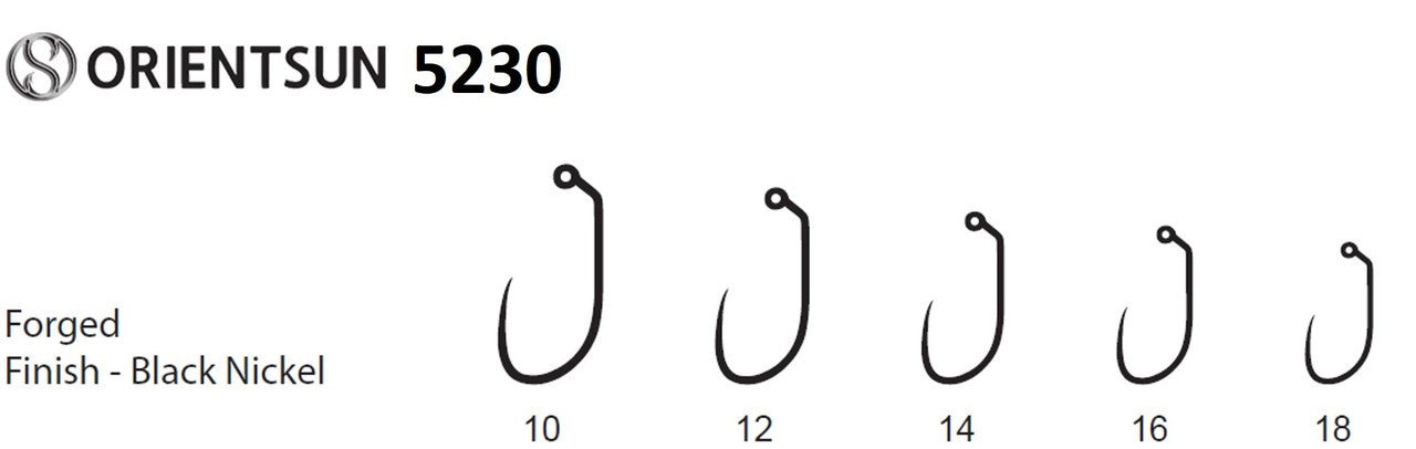 Orientsun 5230 Barbless Upturned Point Jig Nymph Hook – Tactical