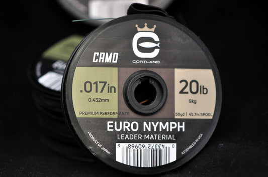 Cortland Camo Euro Nymph Leader Material (camo)