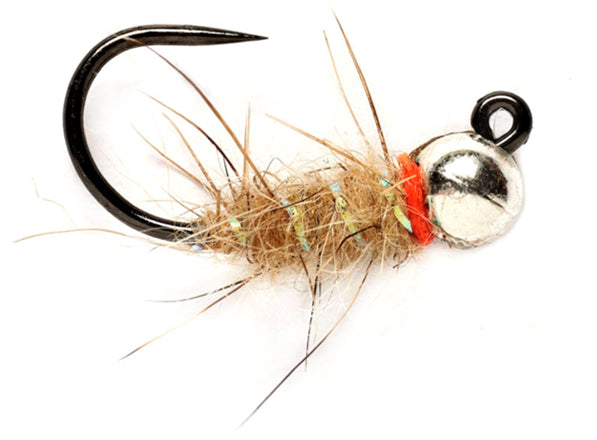 Region Fishing Tungsten Walt's Sexy Worm Jig Head Fly - Euro Nymph Tied on Hanak  Hooks - 6ct Packs Hook #16