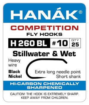 Hanak 260 BL short shank nymph-wet fly hook
