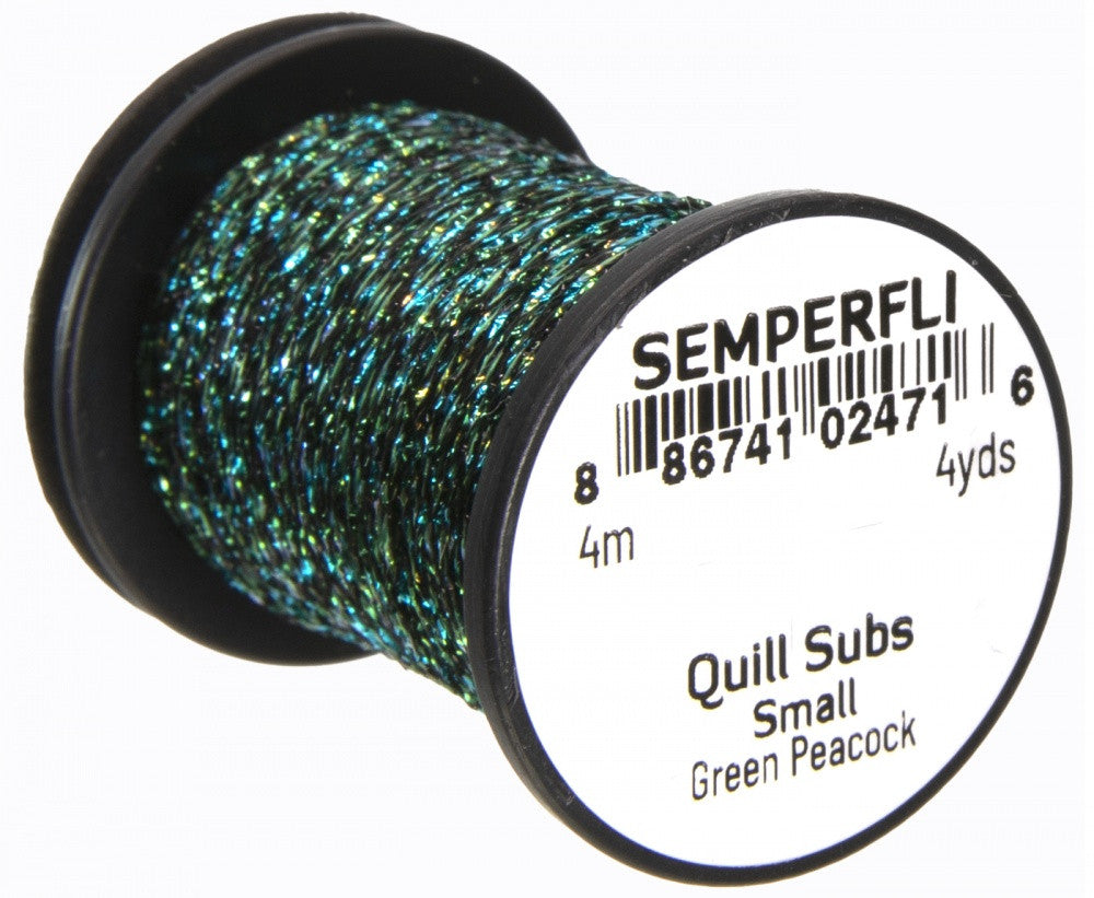Semperfli Peacock Quill Subs