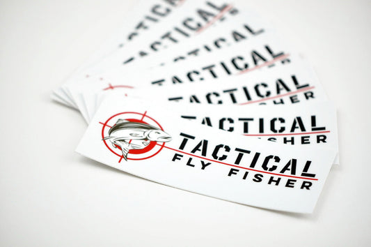 Tactical Fly Fisher Sticker