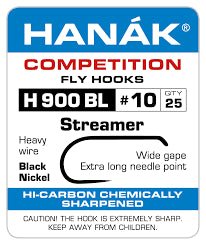 Hanak 900 streamer-long nymph barbless hook