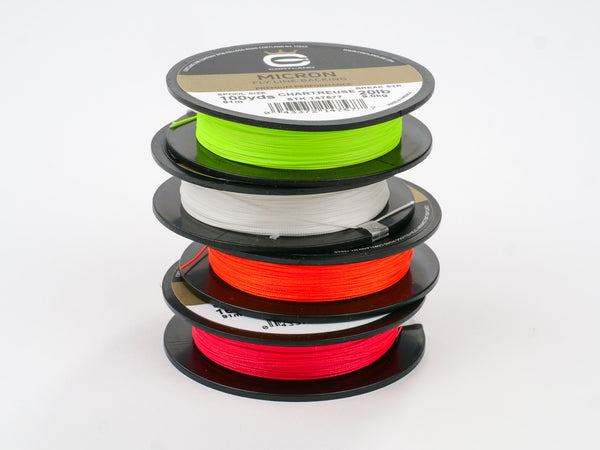 Cortland Micron Fly Line Backing 20 lb 1000 yds - ALL COLORS - FREE SHIPPING