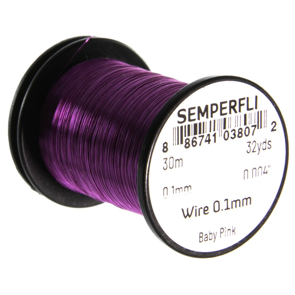 Semperfli ultrafine 0.1mm fly tying wire